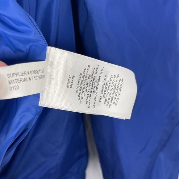 Polo Ralph Lauren Retford Packable Hooded Windbreaker Royal Blue Men’s Medium - Picture 8 of 15